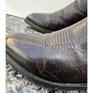 Lucchese | Shoes | Lucchese T323s4 Red Black Cowboy Western  display picture 2